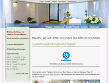 Tablet Screenshot of liebermann-bonn.de